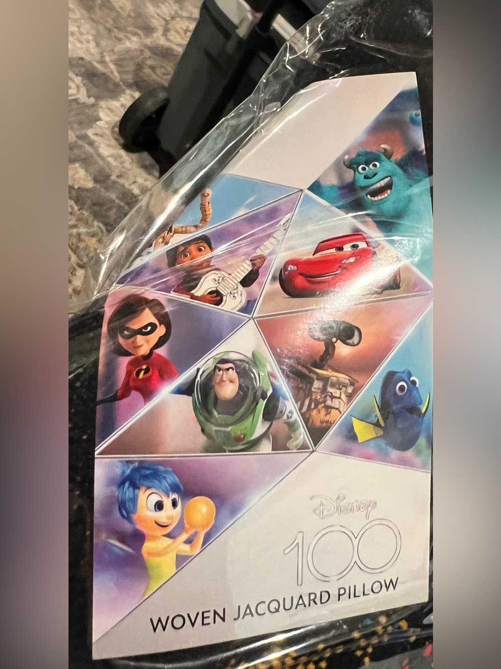 Disney 100 Metallic Woven Tapestry Throw and Pillow - Picture 12 of 12